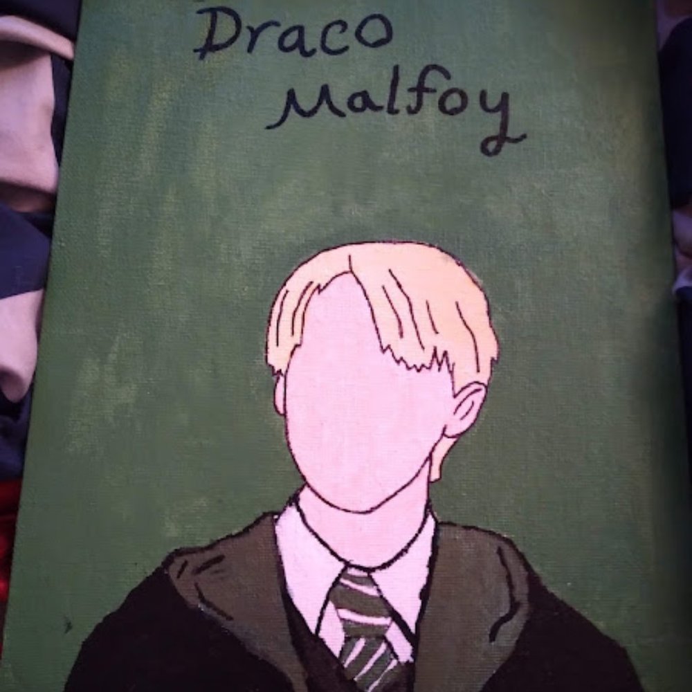 Draco Malfoy painting
